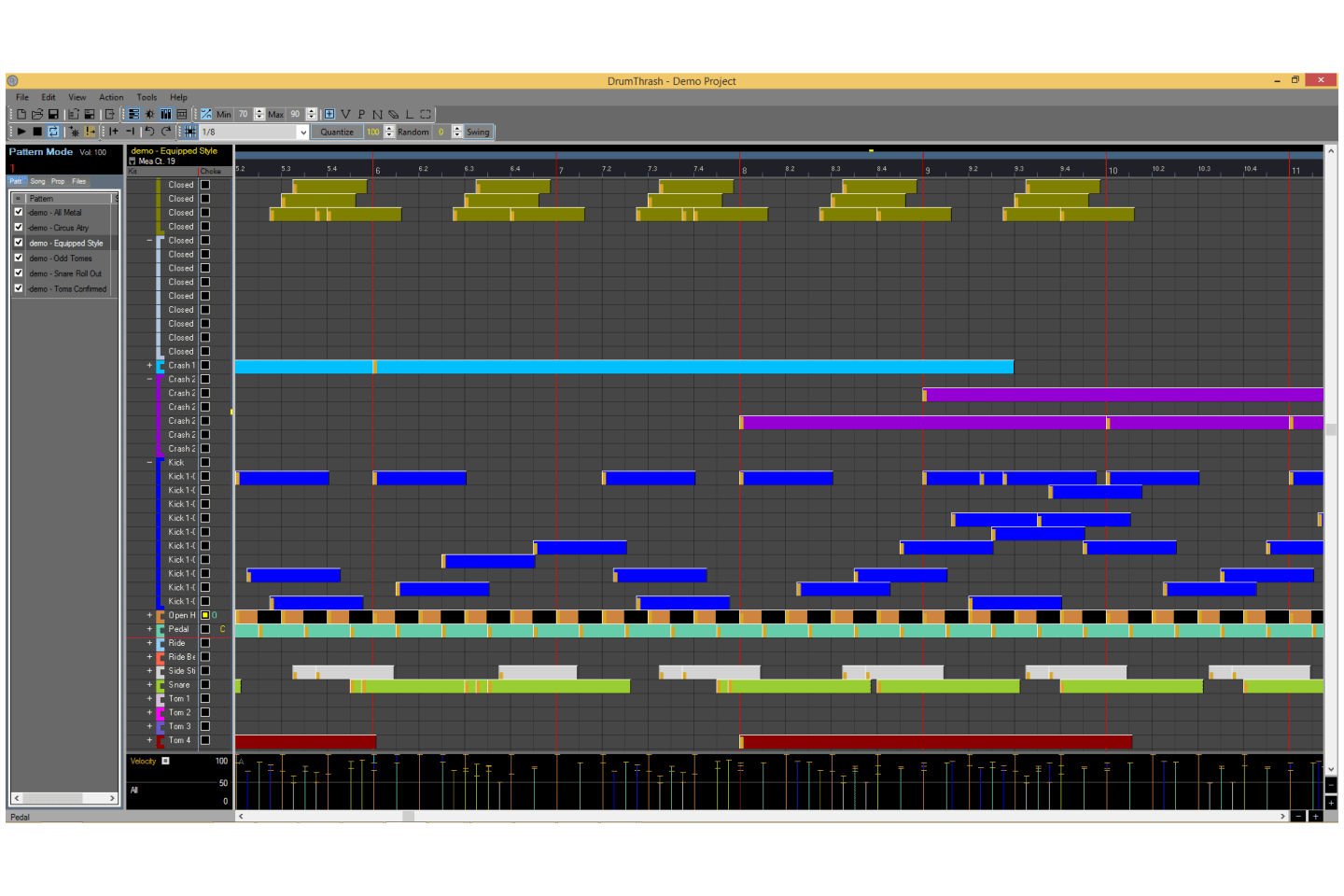 Программа drum machine для компьютера